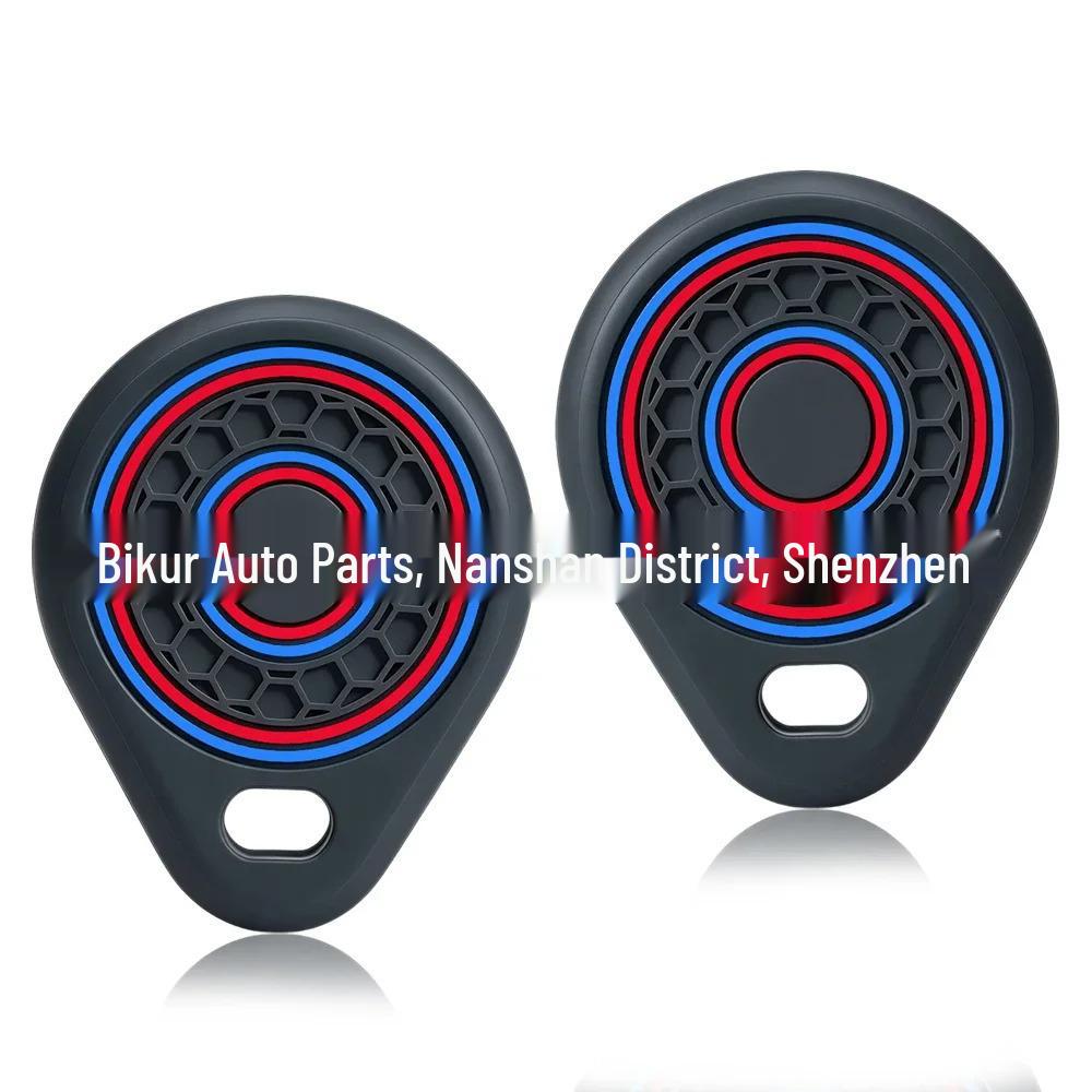 Cross-Border Silicone Access Card Holder with Keychain and Storage Bag