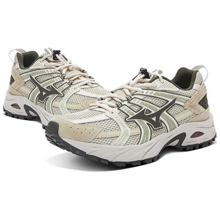 Mizuno Fiyi Tl Comfortable Non-Slip Low-Top Trail Running Shoes Unisex Sneaker Light-Blue-Gray Black Dark-Green D1GH240908