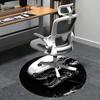 Alien,Xenomorph Chair mat Round Rug Office carpet, Machine Washable, Non slip, Suitable for Living Rooms, Bedrooms