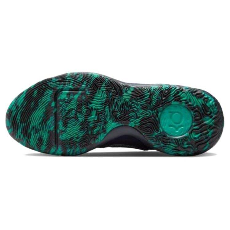 Nike KD Trey 5 IX EP Obsidian Clear Emerald Unisex Sneakers Blue Black Cool-Grey CW3402-400