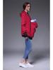 Sudadera con capucha y cremallera multifuncional tipo canguro para mujer 2024 - Estilo tres en uno para Otoño/Invierno.