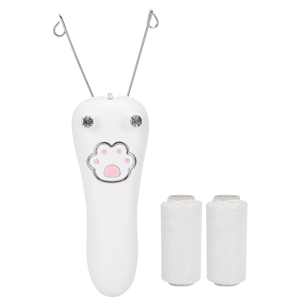 USB Charging Electric Cotton Thread Epilator Facial Body Hair Removal Machine Device