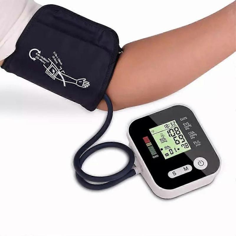 Arm Style Electronic Blood Pressure Monitor For Measuring Heart Rate