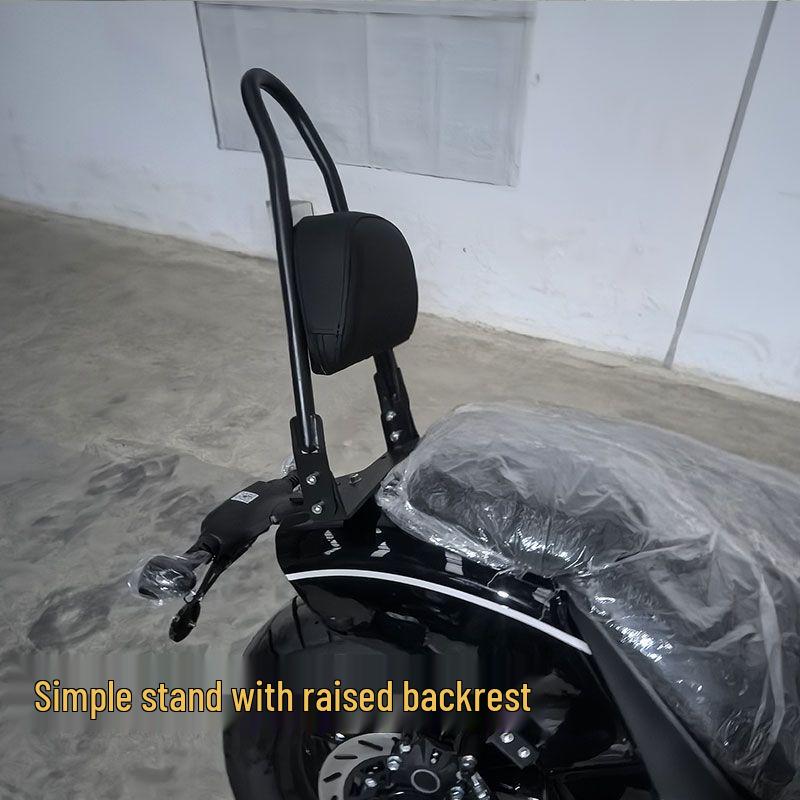 Compatible Accessory for Jinjila 350/450 Motorcycle Backrest Luggage Rack and Tail Box