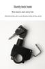 Electric Bike Helmet Anti-Theft Lock - Universal Motorcycle Handlebar Hook Cap