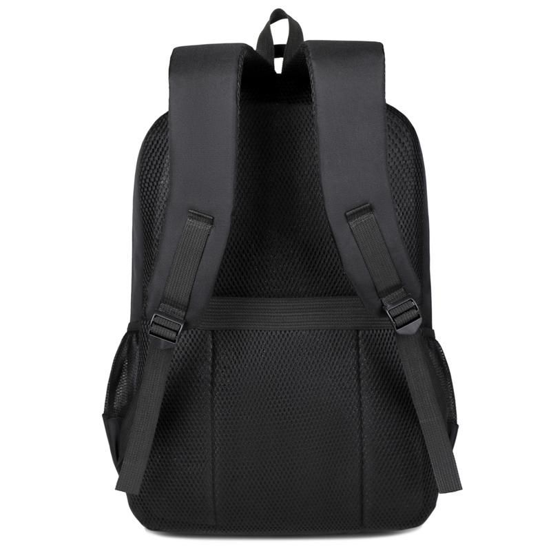 Unisex Large Capacity Backpack, Business Travel Laptop Bag, Multi-Compartment Design, Adjustable Straps, Ideal for Work Leisure