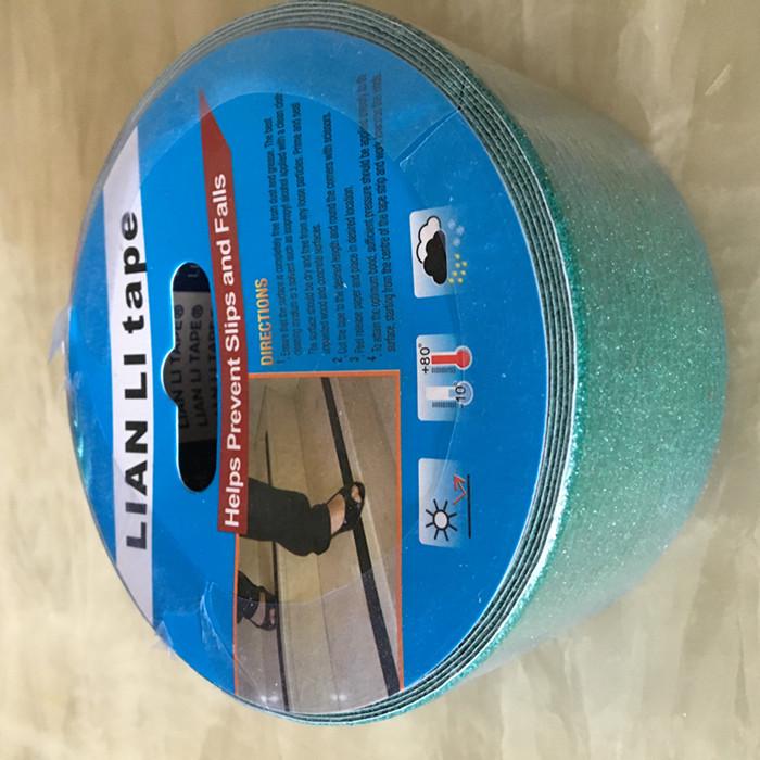 German Green Anti-Slip Floor Tape - Stair Fall Prevention Strip