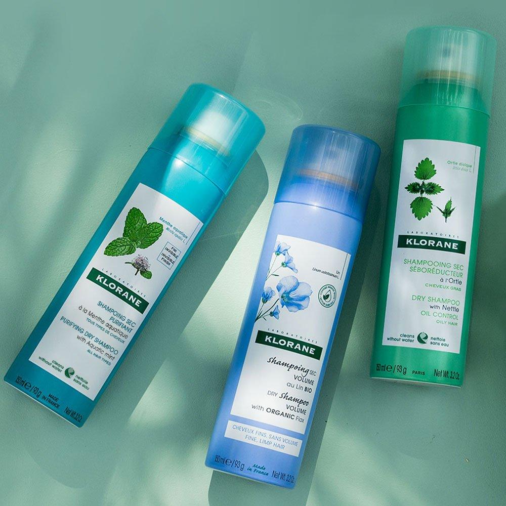 KLORANE Flex Trockenshampoo 150ml x 2 (Volumenpflege)