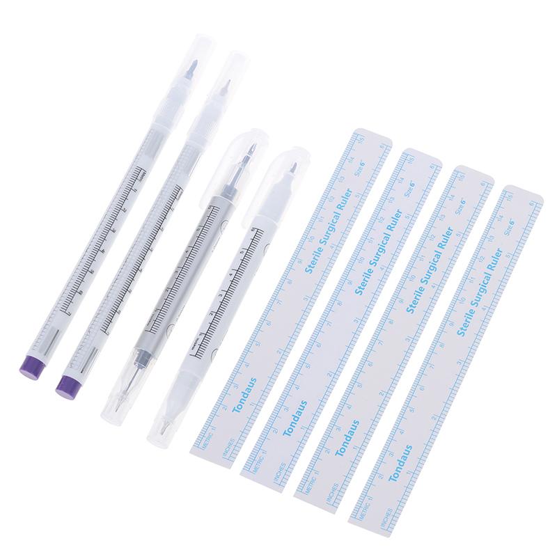 Skin Marker Pen Beauty Eyelash Extension Fixed Point Marker Pen Skin Positioning Marker For Tattoo Eyelash Grafting Tool