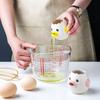 Egg White Separator Cartoon Shaped Ceramic Egg Yolk Separator Household Baking Tool Egg Liquid Filter