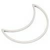 30pcs Moon Shaped Jewelry DIY Hollow Frame Metal Open Bezel Pendant for Resin CraftMoon Shape S