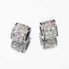 10pcs Mix Colorful Rhinestone Beads Stainless Steel Crystal Spacer Loose Beads Charms for Jewelry Making DIY Bracelet Necklace