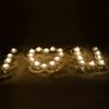 20Pcs Paraffin Spherical Floating Candles Valentine Wedding Birthday Confession Candle Gift
