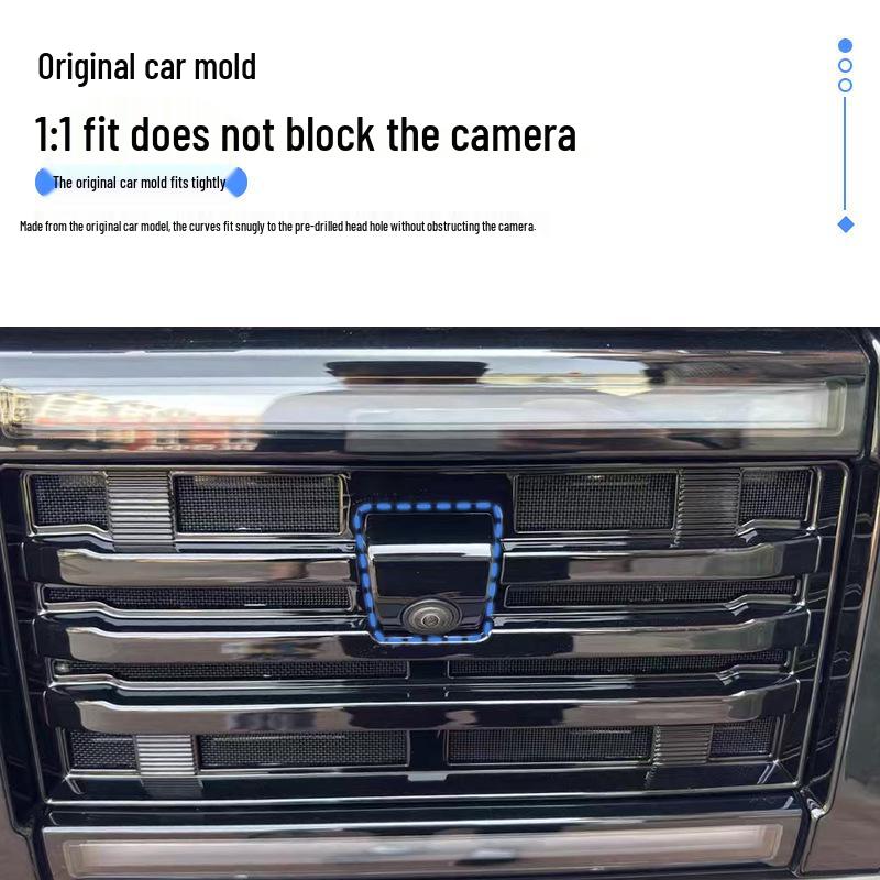 Beijing BJ40 Extended Range Insect Net Front Grille Protective Cover for Car Modification