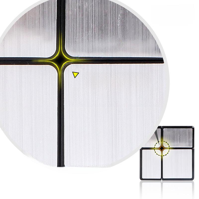 Qiyi 2x2 Cube Miroir: Puzzle unique et créatif avec un tour fluide et une sensation agréable
