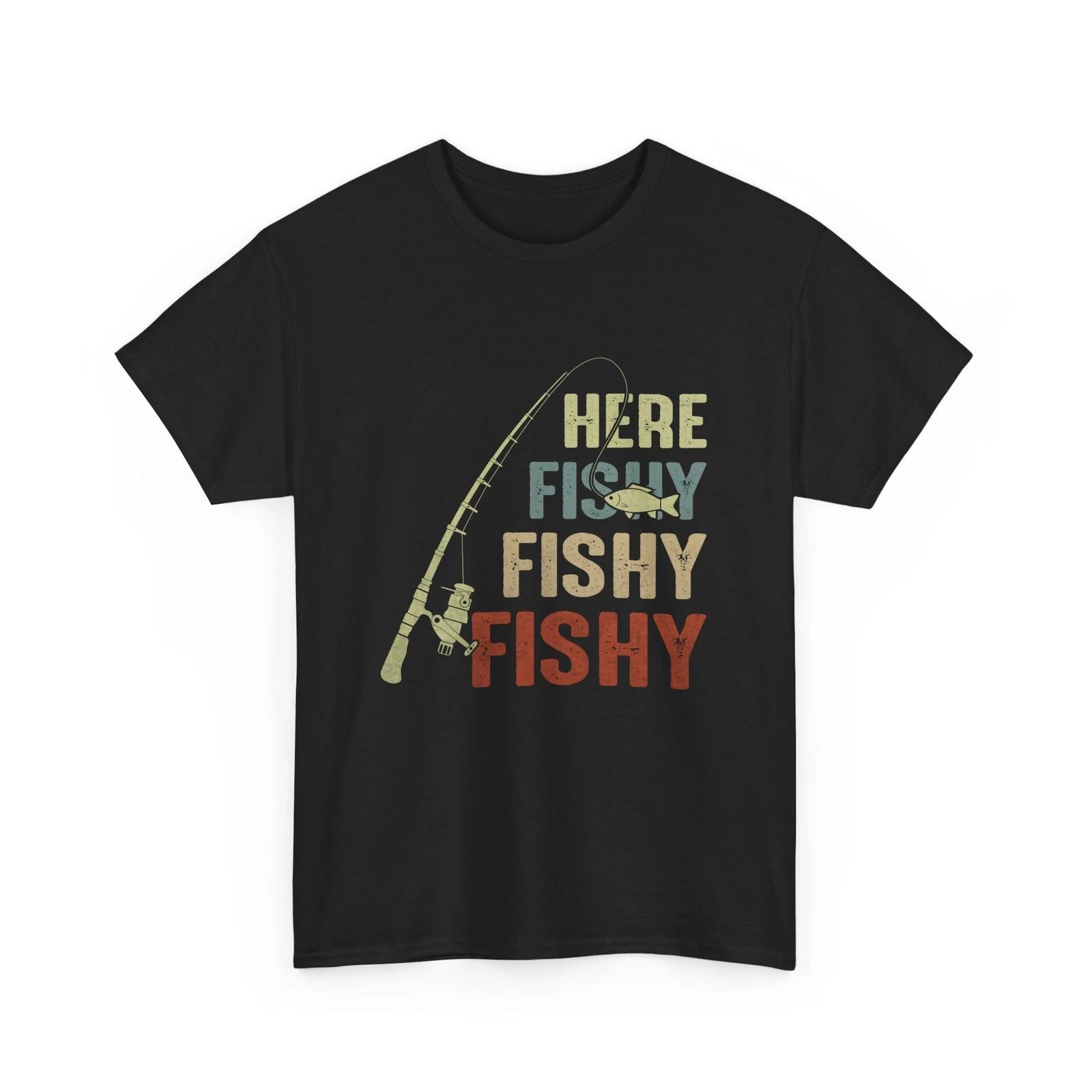 

Bait & Hook T-Shirt - Funny Fisherman Tee for Reel Outdoor Lovers S