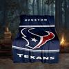 Houston-Texans Artwork Blanket Flannel Throw for Sofa, Travel, Camping, Livingroom, Office, Chair and Bed Soft and Warm Holiday gifts