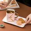 Luxury European Ceramic Coffee Cup Set – Bag Shape Mug with Saucer & Spoon