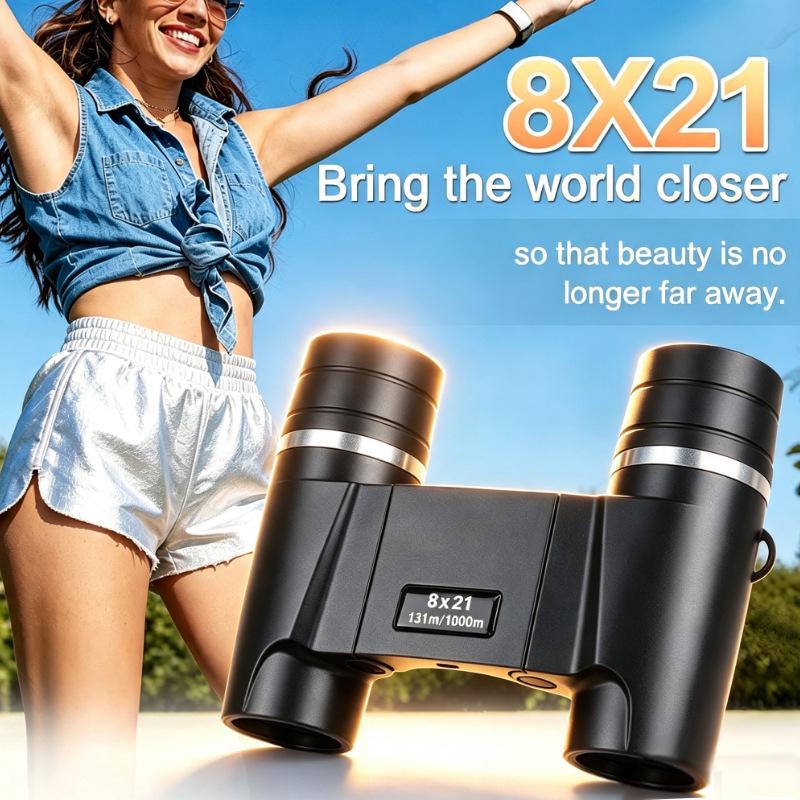 HD Auto-Focus Fixed-Focus Binoculars for Kids & Adults - Portable Telescope for Outdoor Travel & Mountaineering