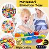 Spielzeug Lernspielzeug Holz Baby Montessori Frühes Lernen Bausteine Xylophon Alphabet Form Puzzles für Kinder Kinder