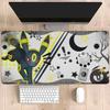 Mouse Pad Eevee Gaming Anime Hd Printing Kawaii Pc NonSlip Base Keyboard Overlock Office Mousepad Overlock Xxl Desk Mat