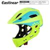 Kids Full Face Helmet With Removable Chin Guard Balance Bike Cycling Safety Gear PC EPS Construction One Size 52-56cm