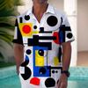 Europe and the United States Hot-selling Summer New Hawaiian Shirt Youth Men's Fashion 1D Digital Printing Source