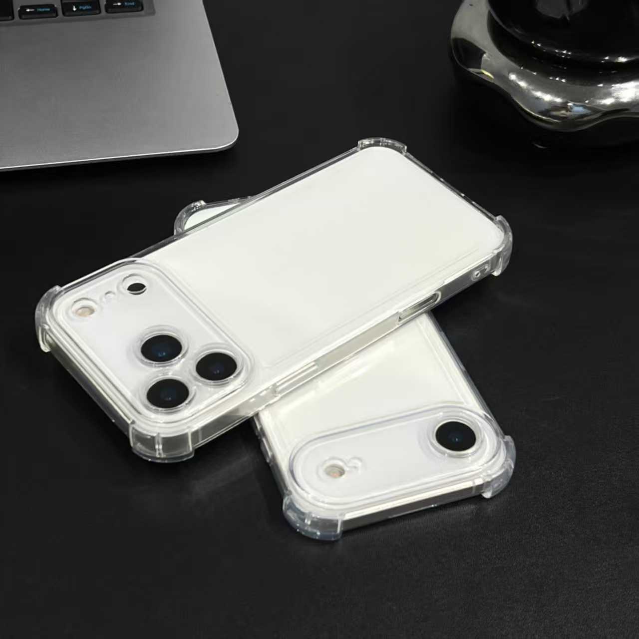 

Прозрачный противоударный чехол для iPhone 17 Pro Max Прозрачный чехол для iPhone 17 Pro Чехол-обложка для iPhone 17 Air iPhone17