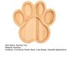 Bamboo Serving Tray Bone or Claw Shaped Charcuterie Board Snack