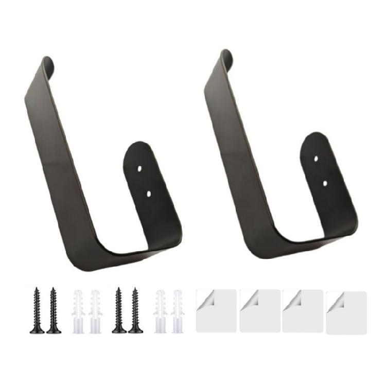 Contemporary Metal Drapery Tiebacks 2 Pack Wall Mounted Curtain Holdbacks Hooks Accessories for Elegant Interior Decors