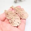 Fashionable and Exaggerated Feathers Long Style Retro Simple Earrings