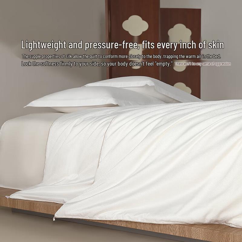 Mercury Home Textiles 100% Tussah Silk All-Season Mother-Child Duvet