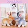 Adorable Realistic Plush Rabbit Doll For Easter Celebration Soft Cuddly Bunny Toy