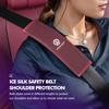 For Volkswagen B6FACar Safety Belt Shoulder Strap Adjustable Protection Pad For Volkswagen VW Scirocco Passat Polo B5 B6 B7 CC Tiguan Sharan Touran