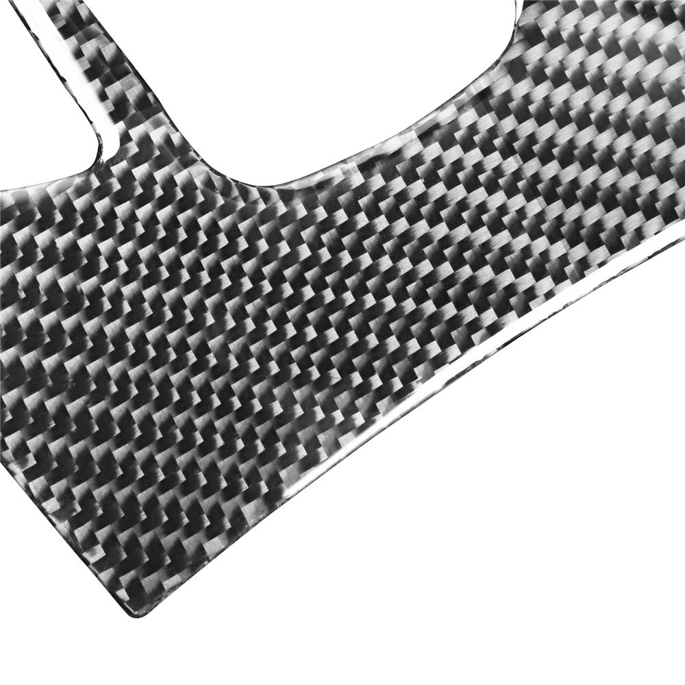 Carbon Fiber Car Gear Shift Panel Cover Trim For 2014-2018 BMW X5 F15 LHD