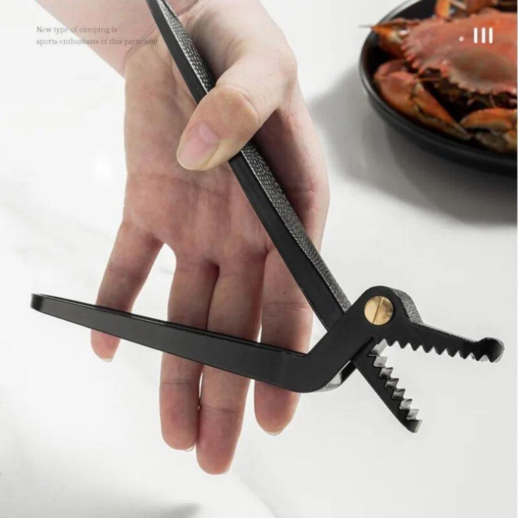 Pro Crab Crackers Set - Zinc Alloy Nut & Shellfish Opener Tool W/ Tweezer for Lobster, Walnuts, Kitchen