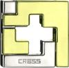 Hanayama CAST CROSS Remove Puzzle Level (Difficulty 3)