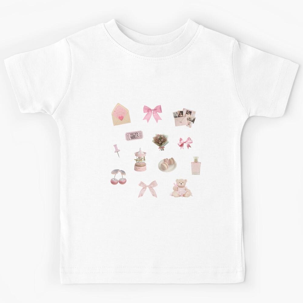 coquette pink set Kids T-Shirt 170