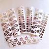 Frosted Pentagram Milk Coffee Hairpins for Energetic Girls - Princess Style BB Bangs Clips