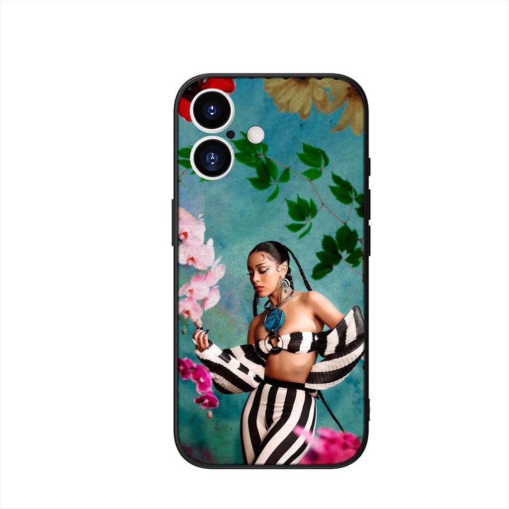 Phone Cover for Samsung Galaxy A55 A54 A25 A36 A17 A26 A35 A33 A34 A14 A37 S8 S9 S20 S21 FE S10 Plus Case Doja Cat Casing