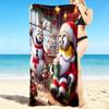 1Pc Christmas Minions Olaf Beach Towel Quick Dry Multiuse For Beach Pool Gym Yoga Home Travel Christmas Halloween Xmas Gift S1273