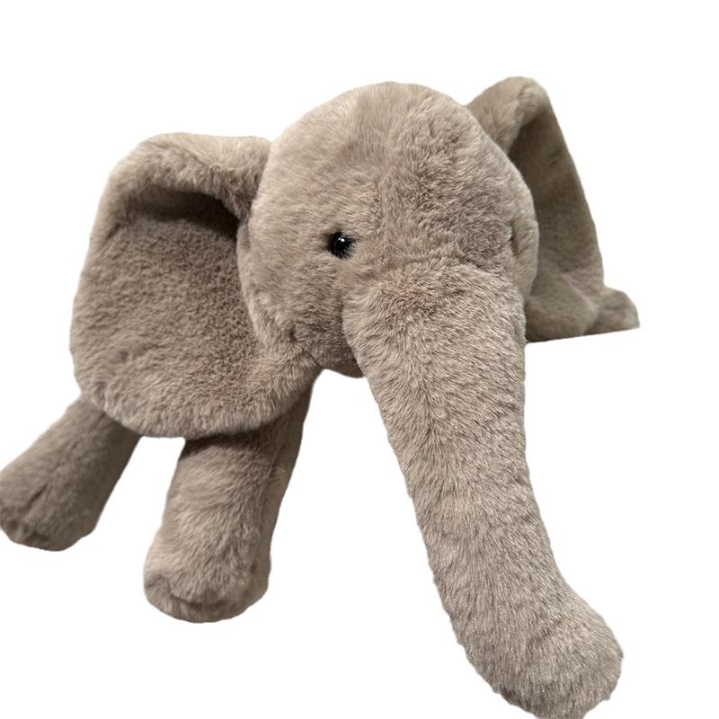 

Милый Плюшевый Слон Мягкая Кукла Подушка для Спины Домашний Декор Детская Игрушка Подарок Подушка 45cm/17.72in серый