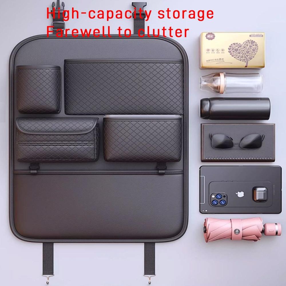 Car small table storage bag, car seat back storage hanging bag, car interior storage bag, tissue box, complete list of supplies
