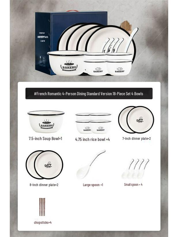 Nordic Ceramic Dinnerware Set