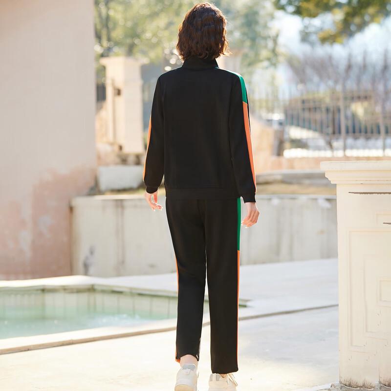 Paster Autumn Loose Two-Piece Tracksuit for Women