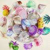 56 Exquisite Ocean Shell Transparent Stickers Pet Material Hand Account Water Cup Stickers