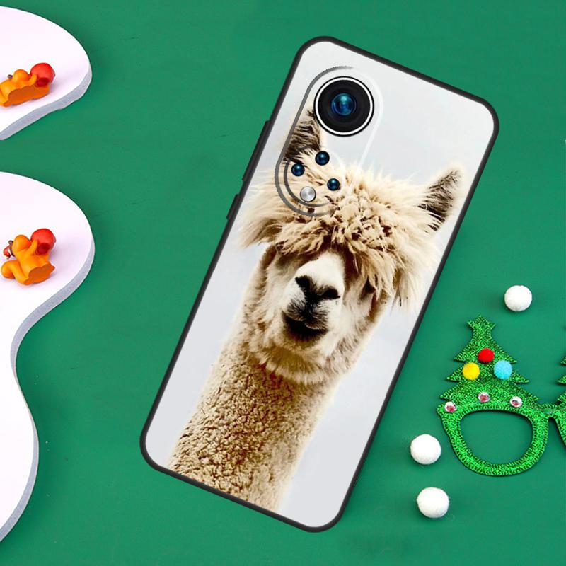 Lama Llama Alpaca Case For Honor 200 Pro X9c X9b X9a X8a X8b X7a X6a X8 X9 50 70 90 Magic 5 6 7 Lite Cover