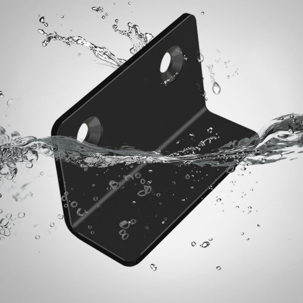 1-Pack L-Shaped Magnetic Door Catch, No-Drill with Adhesive for Cabinet Sliding Doors, Invisible Design, Corrosion-Resistant