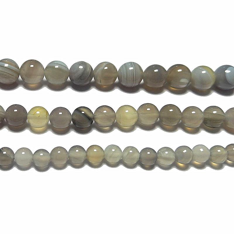 Agate Round Loose Beads for DIY Bracelet Accessories