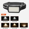 Bright COB Headlamp USB Rechargeable Headlights 18650 Battery Head Torch Powerful Camping Emergency Fishing Waterproof Lamp